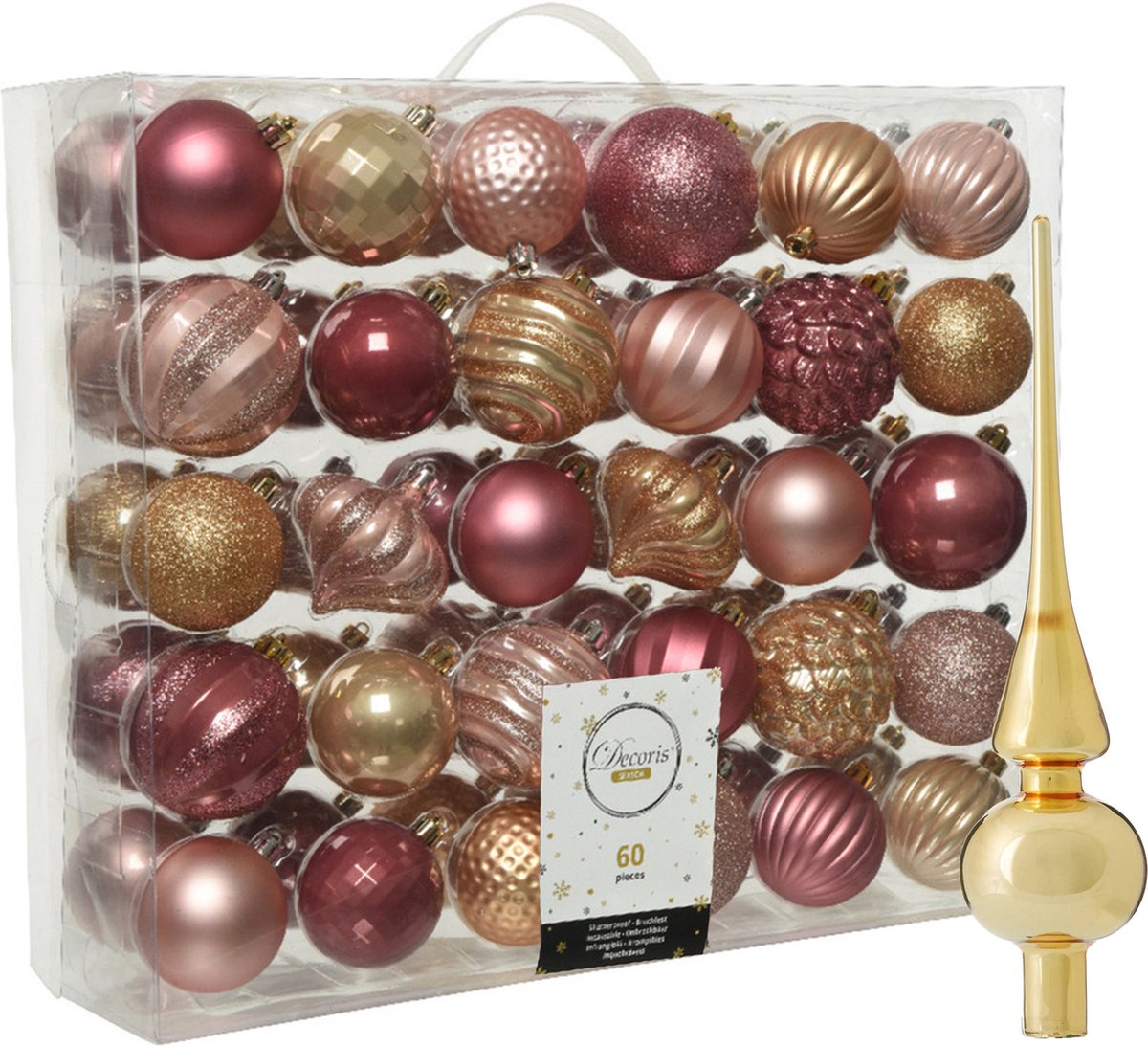 Couronne De Noël à Boules Dorées - Diamètre 30 Cm, Synthétique, Décoration Festive élégante - 11