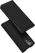 Dux Ducis - Geschikt voor Samsung Galaxy A73 5G - Slim bookcase hoesje - Zwart