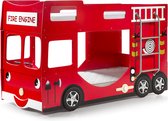 Vipack Fire Truck Bunkbed