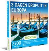 Bongo Bon - 3 Dagen Eropuit in Europa Cadeaubon - Cadeaukaart cadeau voor man of vrouw | 2700 hotels in Europese steden