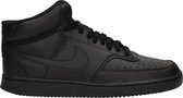 Nike Court Vision Mid heren sneaker - Zwart zwart - Maat 44