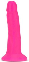 Blush Dildo Love Toy Neo Elite 6Inch Cock Neon Pink Roze