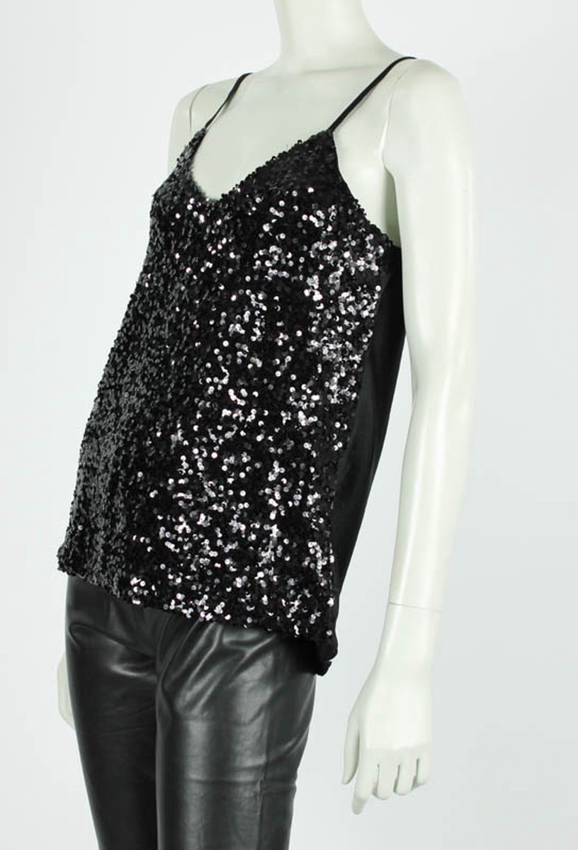 Glittertop - sparkle top - kerst topje - sparkle top - kerstmode ...