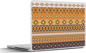 Laptop sticker - 10.1 inch - Patronen - Afrika - Abstract - 25x18cm - Laptopstickers - Laptop skin - Cover