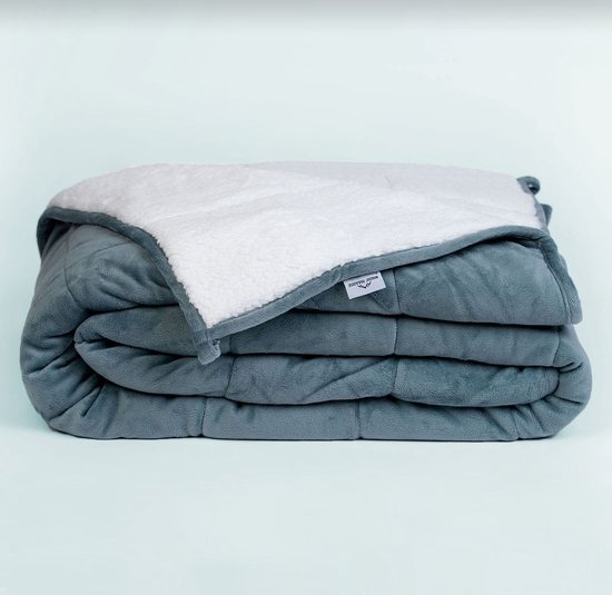 Nordic Paradise – Cozy Verzwaringsdeken – 9kg – Weighted Blanket – Verzwaarde Deken – Zwaartedeken – Warm – 150x200 cm – Warm Grijs