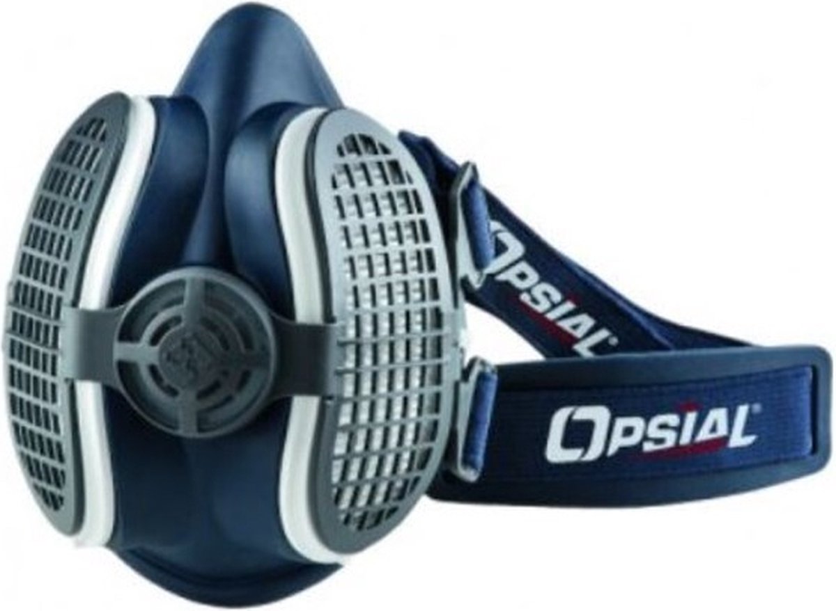 Opsial halfgelaatsmasker - Airpro - P3 - met ventiel - maat M/L