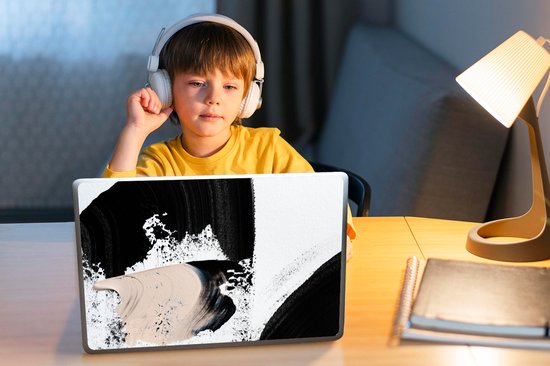 Autocollant pour ordinateur portable - 10,1 pouces - Peinture - Abstrait - Design - 25x18cm - Autocollants pour ordinateur portable - Peau pour ordinateur portable - Couverture