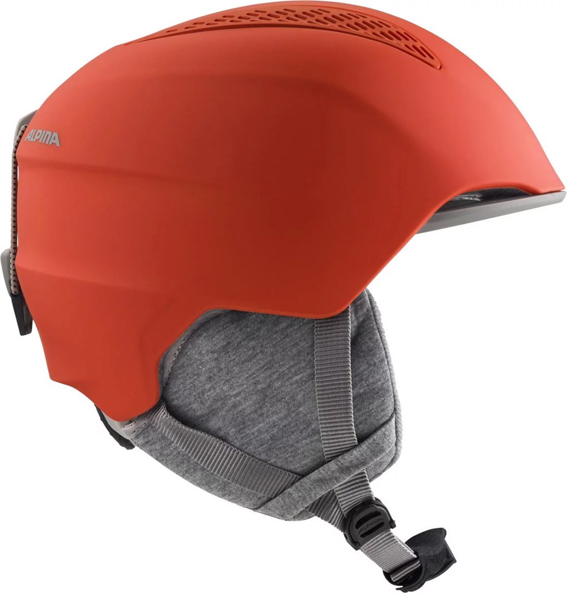 ALPINA SPAM Cap JUNIOR Skihelm – Leichter Helm Mit Belüftung & Run System Für Kids