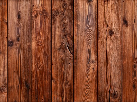 Foto: Fotobehangkoning behang vliesbehang fotobehang houten planken muur 200 x 154 cm