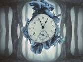 Fotobehang - Surrealism of time.