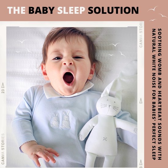 Baby Sleep Solution: Soothing Womb & Heartbeat Sounds With N ... - cover
