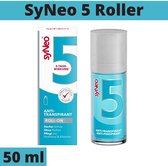 Syneo 5 Deo Antitranspirant Roller - 50 ml - Syneo 5 Unisex - Syneo 5 Man - Syneo 5 Vrouw - Anti-Transpirant Roller - Odaban Alternatief - Anti Zweet Roller