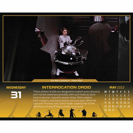 Star Wars Kalender 2023 Boxed bol.com