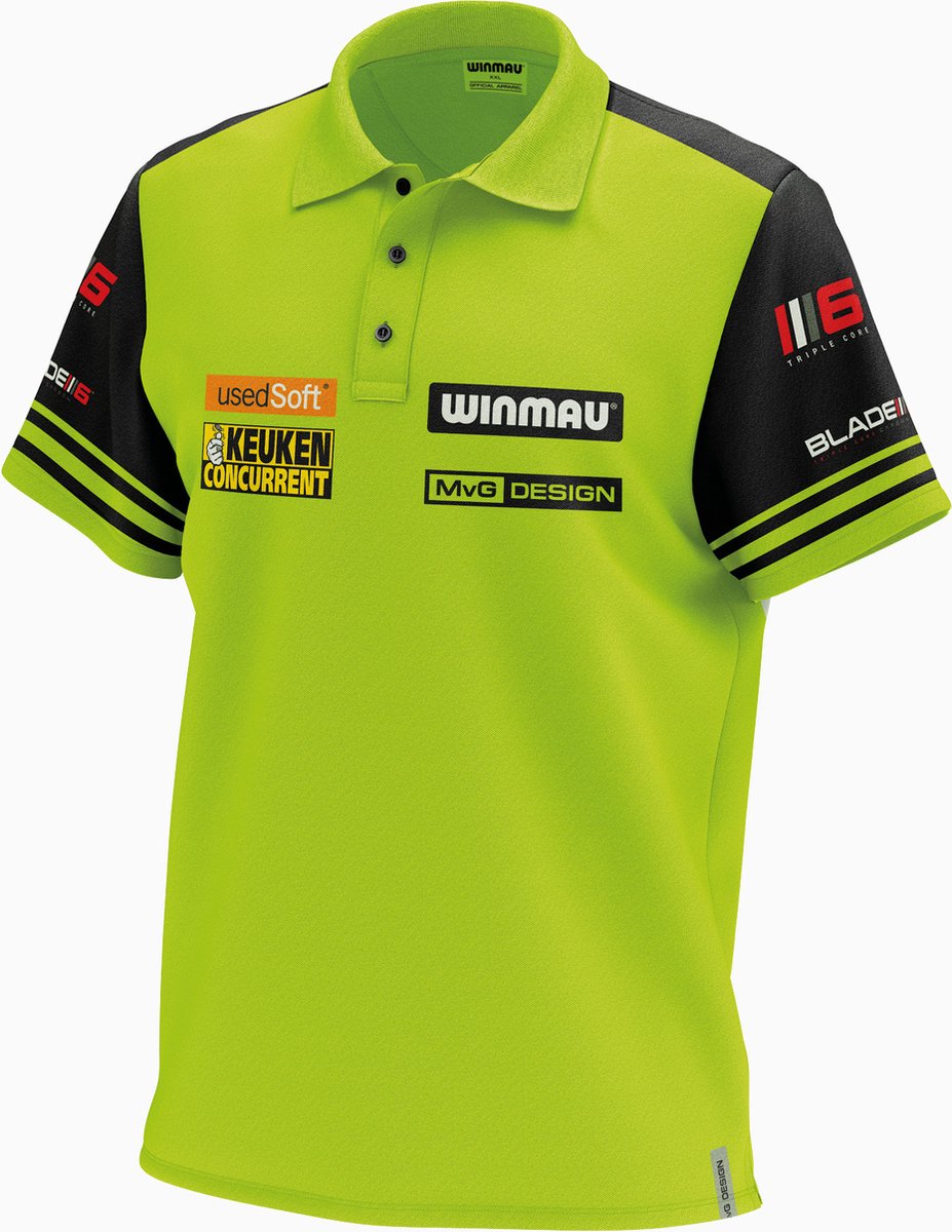 Michael van Gerwen Matchshirt 2020 - Dart Shirt - XL