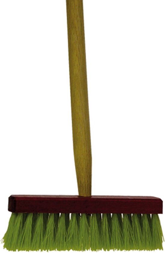 Talen Tools - Kinderbezem - Rood/Groen - 80 cm - Compleet van Talen Tools — afbeelding 4