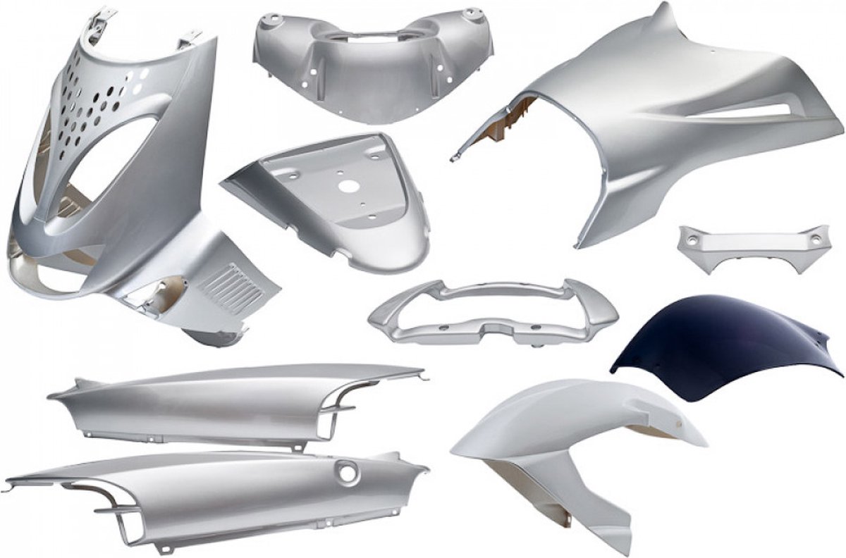 EDGE Scherm/Plaatset Aprilia Sr '97-'04 11Dlg Zilver