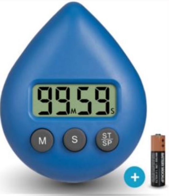 Douchetimer Douche Wekker Digitale Timer Douche Klok Douche Timer...