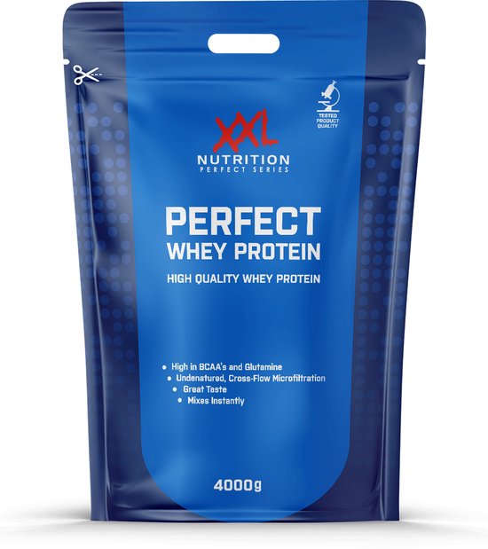 XXL Nutrition - Perfect Whey Protein - Eiwitpoeder, Proteïne poeder, Eiwitshake, Proteïne Shake - Pistache - 4000 gram