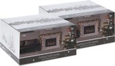 Kerstverlichting - Kerstslinger - Guirlande - 2 stuks - 270 cm - Met timer - 30 LED's