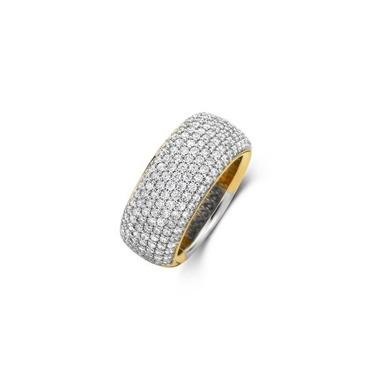 TI SENTO Ring 12234ZY - Zilveren dames ring - Maat 56