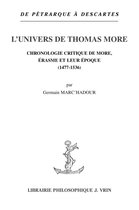 De Pétrarque à Descartes - L'univers de Thomas More