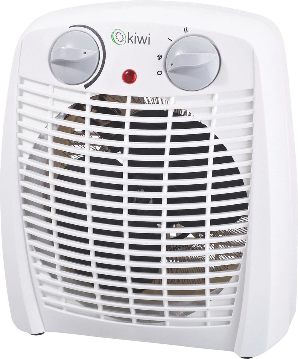 Kiwi Ventilatorkachel - 2000W - Warme & koude lucht - 4 standen - Elektrische kachel - Ventilator - Elektrische verwarming - Elektrische verwarming