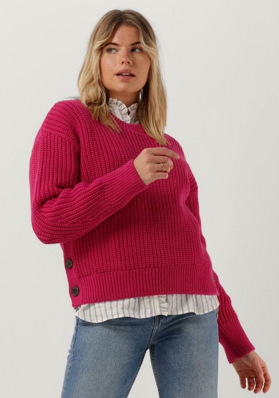 Tommy Hilfiger Org Cotton Button C-nk Sweater Truien & Vesten Dames -  Sweater - Hoodie... | bol.com