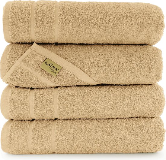 5. Satize Comfort Handdoeken 70x140 cm taupe