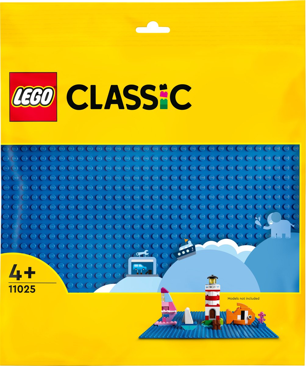 LEGO Classic Blauwe Bouwplaat - 11025 | bol.com