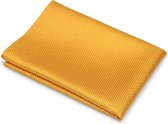 Zijde Pochet Gold - Suitable - Pochette – Heren - Unisex - 25x25 cm - Zijde | Geschenkverpakking