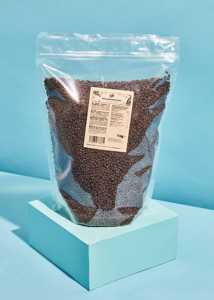 KoRo - Soja crispies (58 %) au cacao 1 kg : : Epicerie