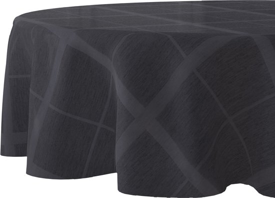 Buiten Tafelkleed grijs rond 160cm Wicotex | van 't Ende