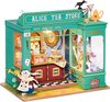 Robotime Alice's Tea Store DG156 - DIY miniatuurhuisje theewinkeltje - Miniatuur - Poppenhuis - Knutselen