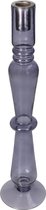 Bougeoir Classic Violet - Glas Lilas - 37x9x9cm (hxlxp) - Woonexpress