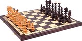 Ancien jeu d'échecs décoratif polonais comprenant des pièces d'échecs