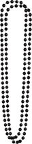 BOLAND BV - 2 colliers de perles noires pour adultes - Accessoires> Bijoux