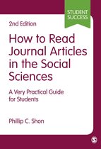 Student Success - How to Read Journal Articles in the Social Sciences