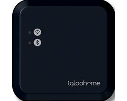 igloohome Bridge - WiFi Bridge voor Slimme Sloten en Sleutelkluizen - Beheer op Afstand via App - 2,4 GHz - Zwart