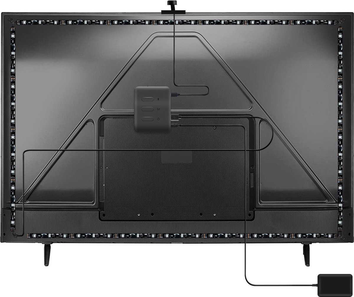Tuya Smart - (Immersive) - RGB-IC TV Ambilight LEDstrip kit - Voor Televisies met een formaat van 55-65 inch