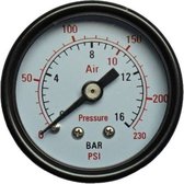 Aerotec Manometer 9415451 Aansluiting (manometer): Achterkant Schroefdraad (buiten) 1/4 1 stuk(s)