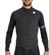 Sportful Fietsshirt lange mouwen heren Zwart - SUPERGIARA THERMAL JERSEY BLACK - 2XL