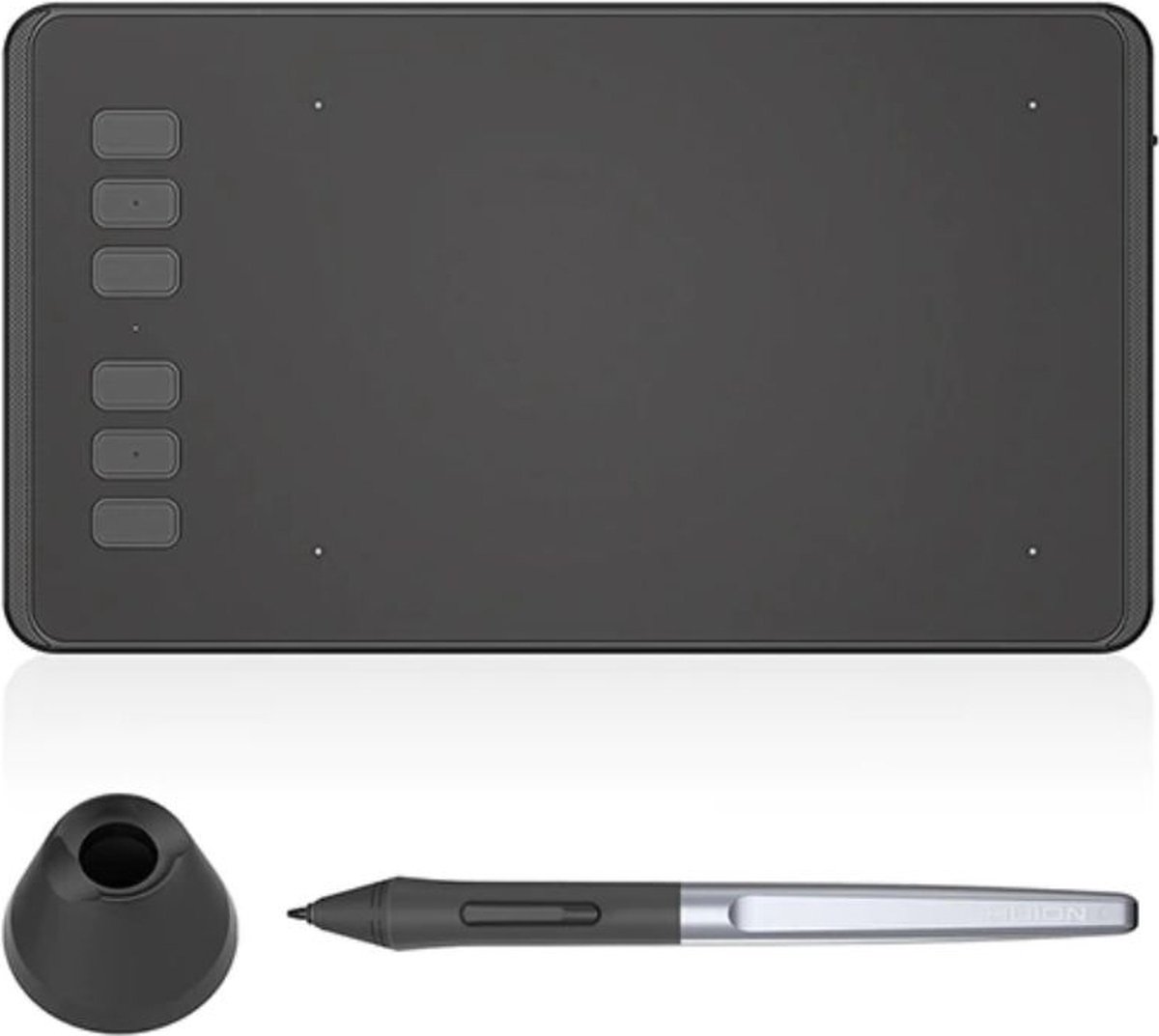 Huion H640P - Tekentablet | Batterijloze pen | Brede compatibiliteit | Grafische tablet | Tekentablets | Tekentablet met pen | Tablet