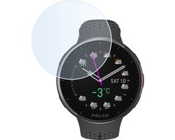 Screenprotector Geschikt voor Polar Pacer Pro - Extra Sterk - Tempered Glass - Gehard Glas - Beschermglas Screen Cover - Bescherm Protector voor Smartwatch