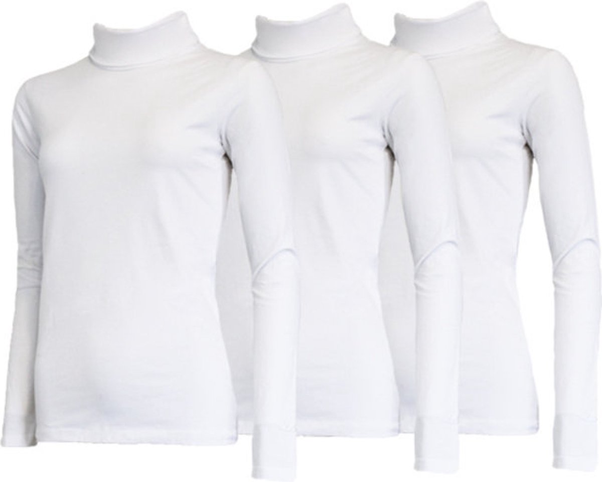 3-Pack Campri Skipully Wintersportpully Dames 001 Wit