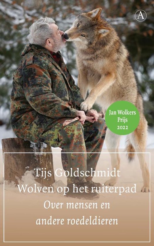 Boek: Wolven op het ruiterpad, geschreven door Tijs Goldschmidt