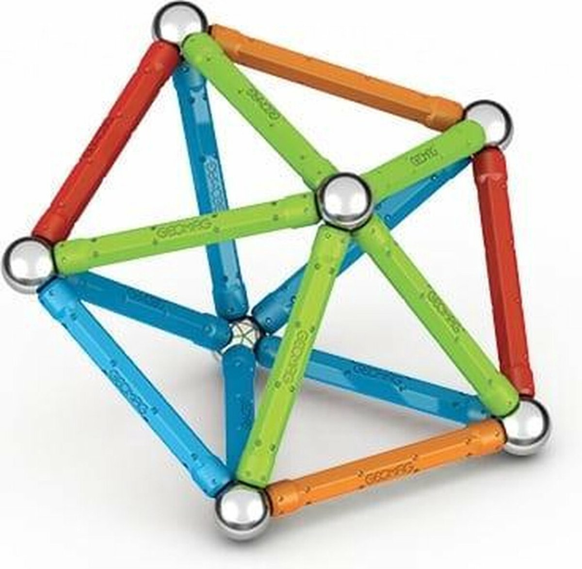 Geomag MagiCube Super Color Recycled - Magnetische Bouwblokken met Kleuraccenten - 42-delig - Vanaf 5 jaar — afbeelding 9