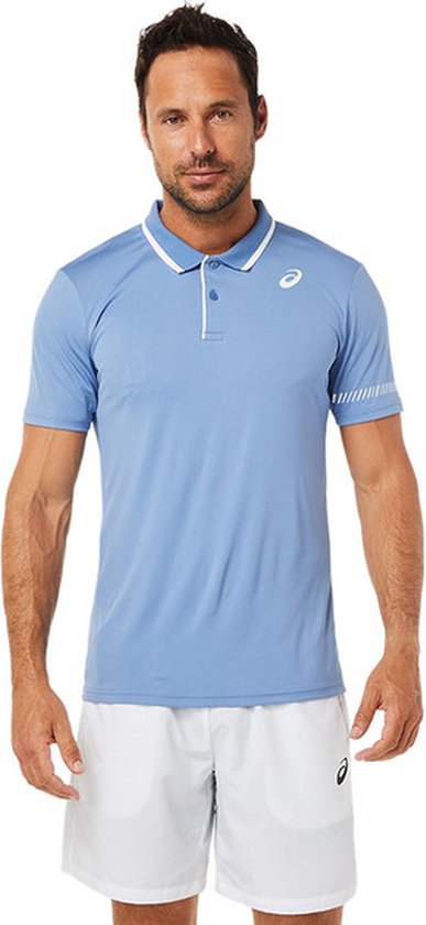 Asics Court Sportpolo Mannen - Maat S