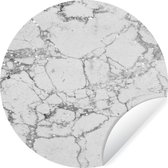 Papier Peint Cercle - Marbre - Motifs - Grijs - 100x100 cm XXL