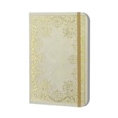 Peter Pauper - Compact Journal - Gilded Ivory - met elastieksluiting - 13x18 cm