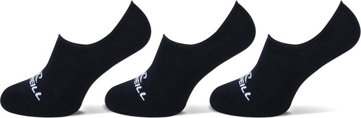 3-Pack O’Neill No-show footies unisex 719003-6969 Zwart